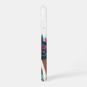 シックなフローラ保護 –  iPhone 16ケース (左側面)