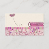 シックなブティックの名刺 名刺 (裏面)