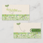 シックなブティックの名刺 名刺 (正面/裏面)