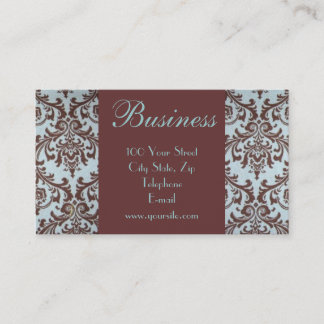シックなブティックの生地の名刺1 名刺