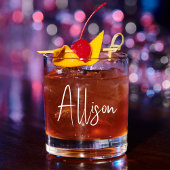 シックなブライデスメイドブライダルパーティ結婚ズ ウイスキーグラス