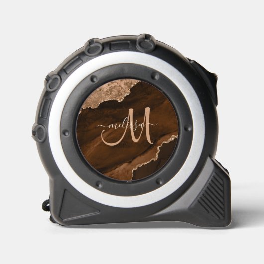 シックなブラウン金ゴールド メジャー (正面)