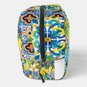 シックなブルーターコイズシチリアの柑橘系フローラタイル ドップキット (右)