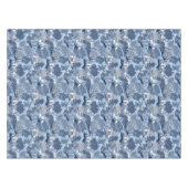 シックなブルーホワイトウィローチャイノイセリーコテージ テーブルクロス (正面(横))