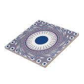 シックなブルー タイル (側面)