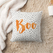 シックなブーハロウィン点々のある枕 クッション (ブランケット)