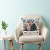 シックなベストフレンズの厚さと薄い写真 クッション (椅子)