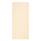 シックなベーカリーカップケーキの価格表 ラックカード (裏面)