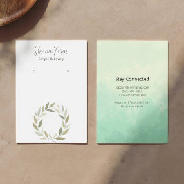 シックなベージュフェリーズドリームキャッチャーカード