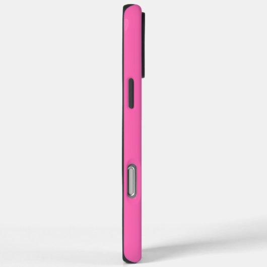 シックなホットピンク名前をカスタムするスクリプト Case-Mate iPhoneケース (裏面 / 右)