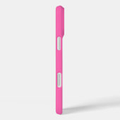 シックなホットピンク名前をカスタムするスクリプト Case-Mate iPhoneケース (裏面 / 右)