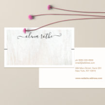 シックなホワイトウッドブレスレットディスプレイ