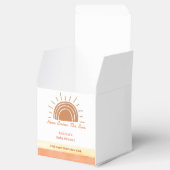 シックなボホ砂漠ここに息子の赤ちゃんシャワーが来る フェイバーボックス (オープン)