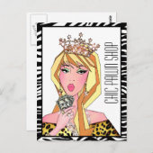 シックなポーンショップブティックポストカード ポストカード (正面/裏面)