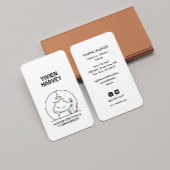 シックなミニマムホームステージング家具&デコール 名刺