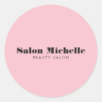 シックなミニマリストピンク