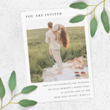 シックなミニマル主義者 |モダンシンプル写真結婚の