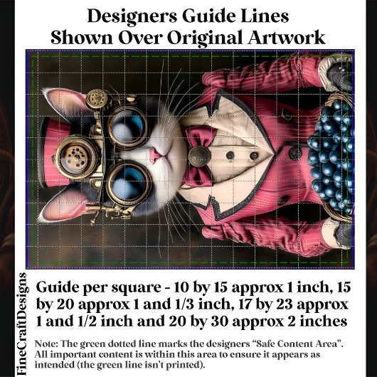 シックなメスのステームパンクネコInピンクAG7 Decompage 薄葉紙