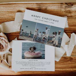 シックなメリークリスマスの年レビュー4写真 シーズンカード