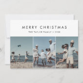 シックなメリークリスマス3の写真 シーズンカード (正面)