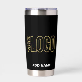 シックなモダンカスタマイズ可能なブラック検証済みブランド 保温保冷タンブラー