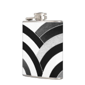 シックなモダンハエレガントフロン フラスク (左)