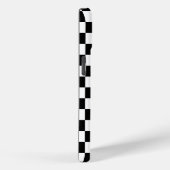 シックなモノクロエレガンス、ピンクのアクセント Case-Mate iPhoneケース (裏面 / 右)