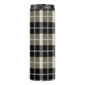 シックなモノグラムトンプソンカメルプレイドパターン タンブラー (裏面)