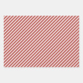 シックなモーヴェタウペダスティーバラサークルのアートパターン ラッピングペーパーシート (正面3)