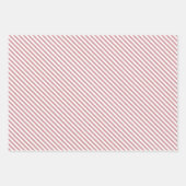 シックなモーヴェタウペダスティーバラサークルのアートパターン ラッピングペーパーシート (正面2)