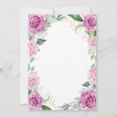 シックなユーカリプルーパーバラヌエストラボダ結婚ズ 招待状 (裏面)