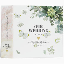 シックなユーカリ葉グリーズ・エメ結婚ラルド