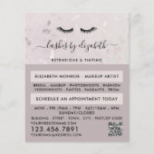 シックなラッシュモダン美しいメイクアップアーティスト広告 チラシ (正面)