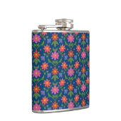 シックなランゴリフラワーズ水玉模様オンブルースキットル フラスク (右)