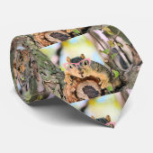 シックなリス ネクタイ (ロール)