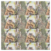 シックなリス ファブリック (見本)