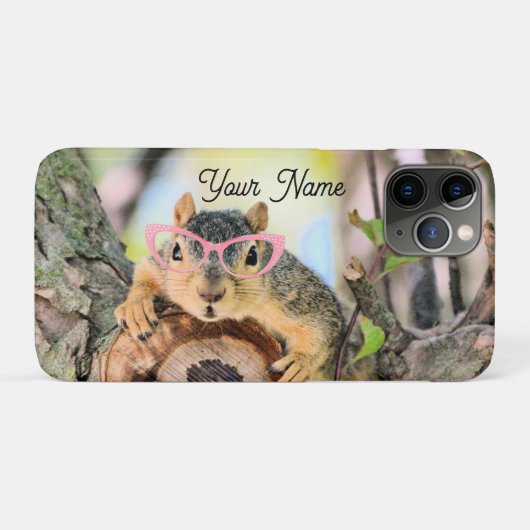 シックなリス Case-Mate iPhoneケース (裏面(横))