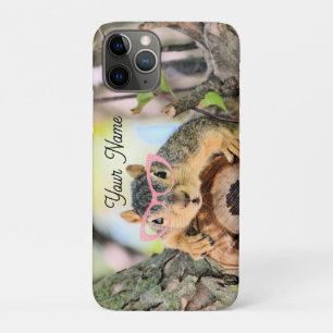シックなリス iPhone 11 PROケース