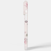 シックなロマンチックピンクフローラ Case-Mate iPhoneケース (裏面 / 左)