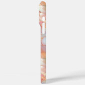 シックなローズゴールドの虹色のマザーオブパール Case-Mate iPhoneケース (裏面 / 左)
