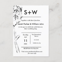 シックなヴィンテージのミニマルなBohoの花のアジサイの結婚式