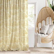 シックなヴィンテージイエロートイレデジュウプリント