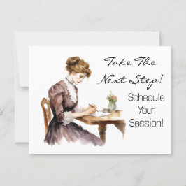 シックな会社のビジネスポストカード ポストカード