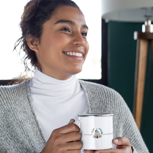 シックな先住民先住民テペ感動的 コーヒーマグカップ