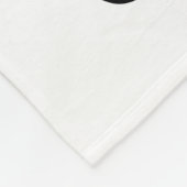 シックな写真コラージュ私はおばあちゃんが大好き フリースブランケット (角)