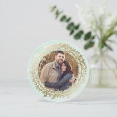 シックな冬|の休日の写真カード シーズンカード (スタンド正面)