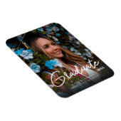 シックな卒業生2 & Photo Graduation Magnet Darker マグネット (右側)