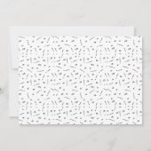 シックな原稿は"であることのために感謝していしています私のメイド・オブ・オーナー(花嫁付き添い人)  サンキューカード (裏面)