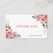 シックな名刺テンプレート 名刺 (正面)