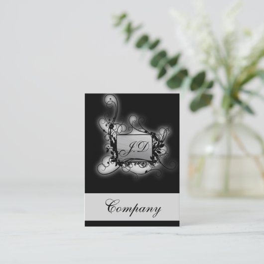 シックな名刺 名刺 (スタンド正面)